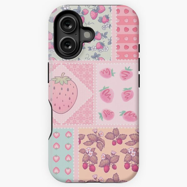 Item preview, Strawberry Patchwork designed and sold by doomed-dreamer.