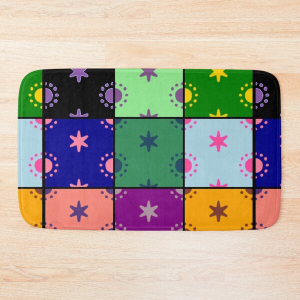 Item preview, Multi colored patchwork vintage design #1 designed and sold by Carrie_Anne_Designs.