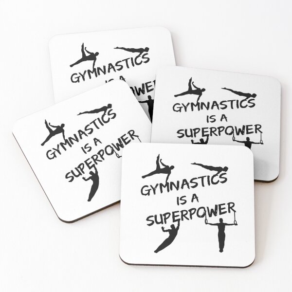 Item preview, Gymanstics is a superpower - gymnastics, gymnast designed and sold by claudiasartwork.