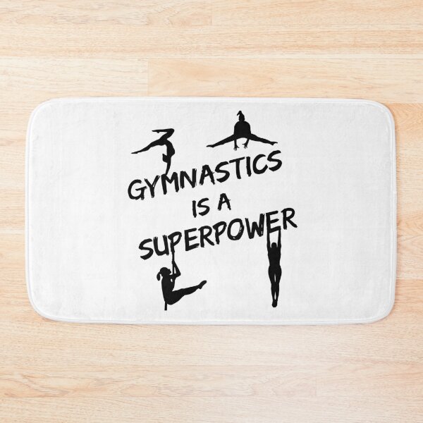 Item preview, Gymanstics is a superpower - gymnastics, gymnast designed and sold by claudiasartwork.