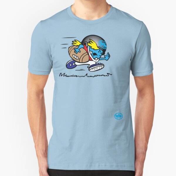 american footbal tshirt by rogers bros Slim Fit T-Shirt