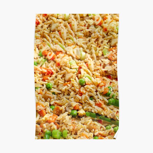 Fried Rice Posters | Redbubble