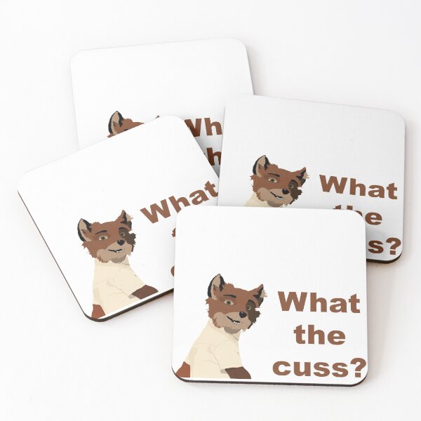 Item preview, Fantastic Mr Fox - What The Cuss? designed and sold by booksandmovies.