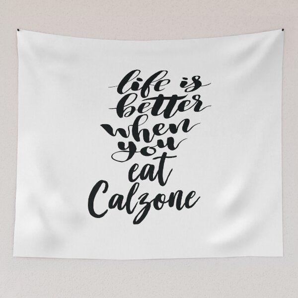 Item preview, Life Is Better When You Eat Calzone Pizza Italian Food Cuisine  designed and sold by ProjectX23.