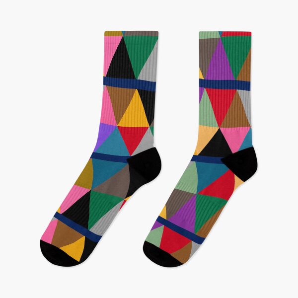 Item preview, Geometric Bright Multi Colour Pattern  designed and sold by OneThreeSix.
