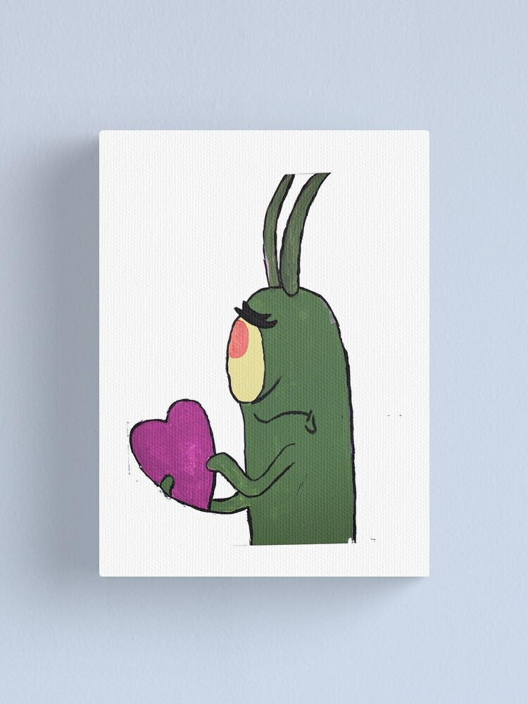 Plankton from Spongebob Squarepants being evil | Sticker