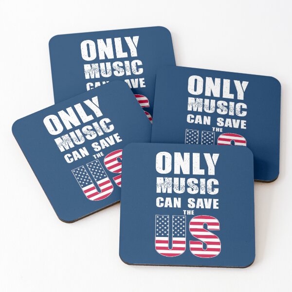 Item preview, Only MUSIC can save US designed and sold by hitpointer.