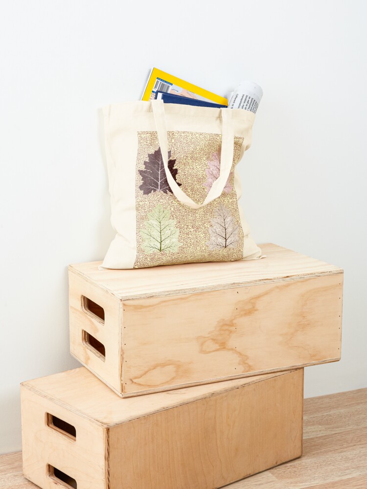 Alternate view of Fiction of a leaf. Autumn Falls Tote Bag