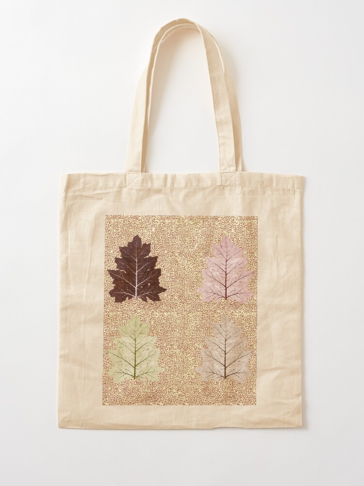 Alternate view of Fiction of a leaf. Autumn Falls Tote Bag