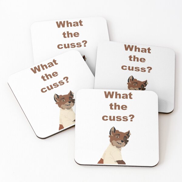 Item preview, Fantastic Mr Fox - What The Cuss? designed and sold by booksandmovies.