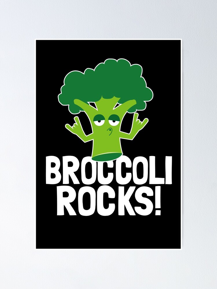 Funny Vegan Gifts - Broccoli Rocks!