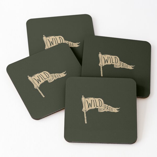 Item preview, Pennant Wild and Free | Adventure Mountain Wanderlust Camping  designed and sold by ianths.