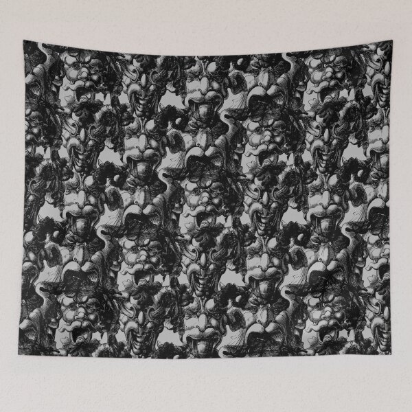 Aperçu de l'œuvre Modèle grotesque vintage gris créée et vendue par Carrie_Anne_Designs.