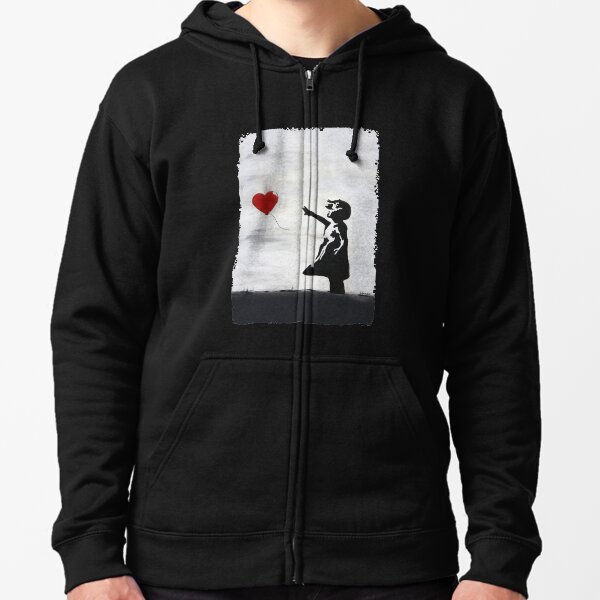 Albert Einstein Love is The Answer Pug Grafitti Art Graphic Hoodie for Men