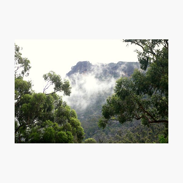Item preview, Fog drifting over the Grampians - Australia designed and sold by cjcphotography.