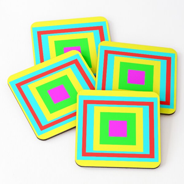 Item preview, Squares in Rectangles - 3 designed and sold by GEOMETRIC ART   .