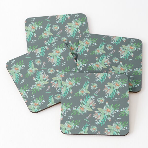 Item preview, Green Watercolour Springtime Florals designed and sold by Sketchbook Designs.