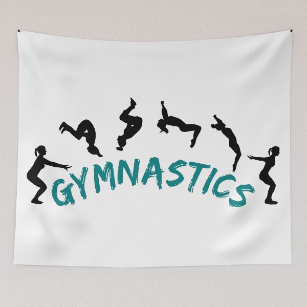 Item preview, Gymnast, gymnastics backwards saloon designed and sold by claudiasartwork.