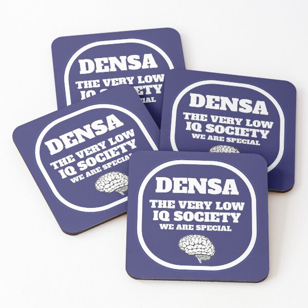 Item preview, Densa The Very Low IQ Society - The Perfect Idiot Gift - Idiots - Idiots Unite - Idiot Club designed and sold by happygiftideas.