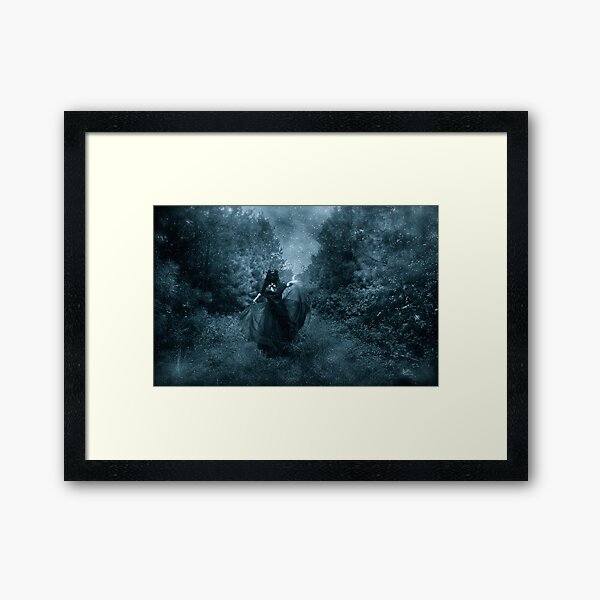 Shadow Dance Framed Art Print