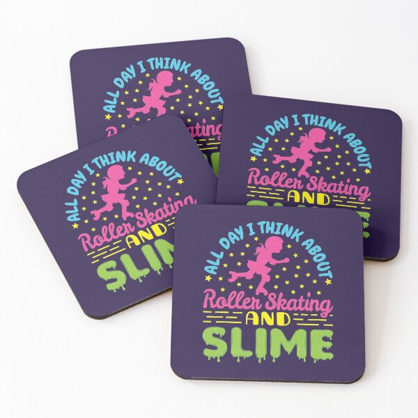 Item preview, All Day I Think About Roller Skating and Slime designed and sold by jaygo.