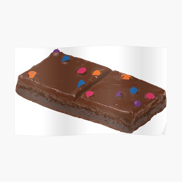 Posters Sur Le Theme Brownie Redbubble