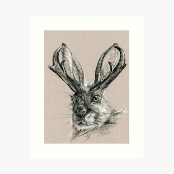 Item preview, Mythical Jackalope designed and sold by MMAndersonArt.