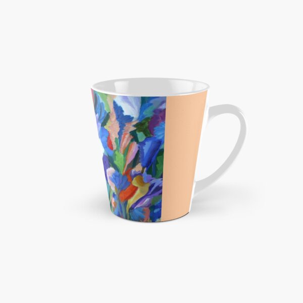 Dance of the Flowers. From an original acrylic painting by Pamela Parsons. Tall Mug