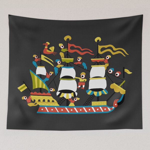 Item preview, Ship from Skyros designed and sold by Yellow-Studio.