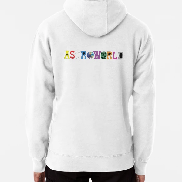 Astroworld hot sale hoodie white