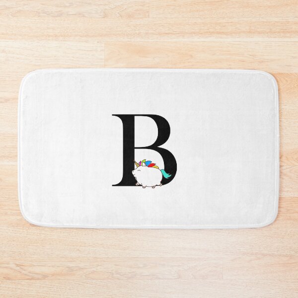 Item preview, Unicorn Letter B Monogram designed and sold by csaron92.