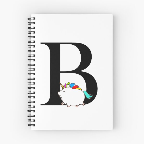 Artikelvorschau, Monogramm des Einhorn-Buchstabe-B entworfen und verkauft von csaron92.