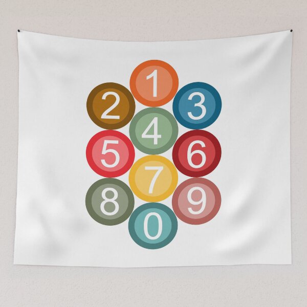 Item preview, Numbers designed and sold by BattaAnastasia.