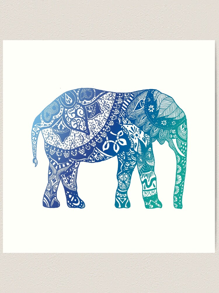 ◆BLUE ELEPHANT◆ farp,large,wall_texture,