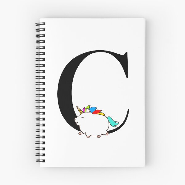 Item preview, Unicorn Letter C Monogram designed and sold by csaron92.
