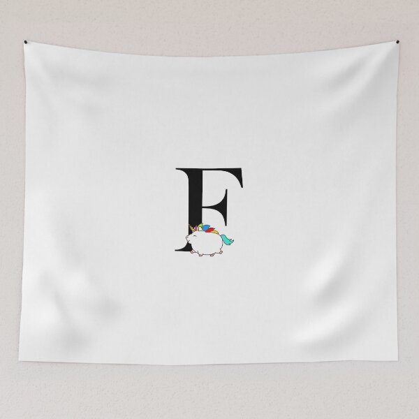 Item preview, Unicorn Letter f Monogram designed and sold by csaron92.