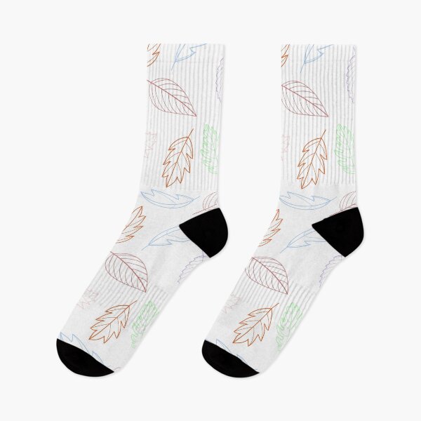 Item preview, Leaves Pattern - Bold Outlines designed and sold by A2Gretchen.