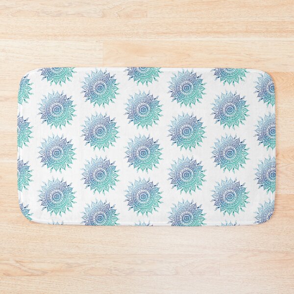 Item preview, Blue Gradient Mandala  designed and sold by adjsr.