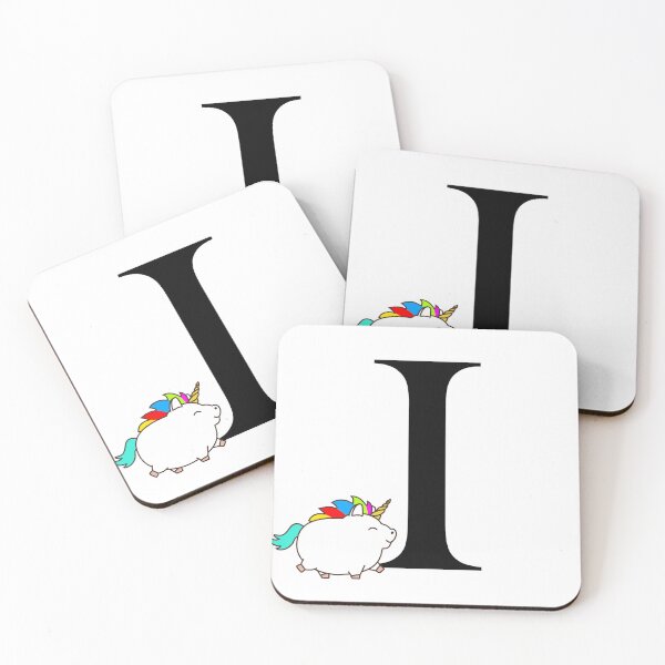 Item preview, Unicorn Letter I Monogram designed and sold by csaron92.
