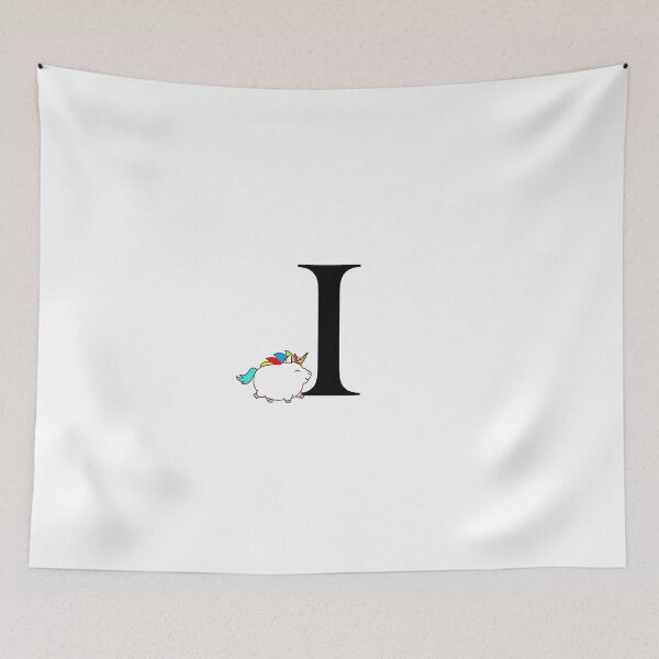 Item preview, Unicorn Letter I Monogram designed and sold by csaron92.