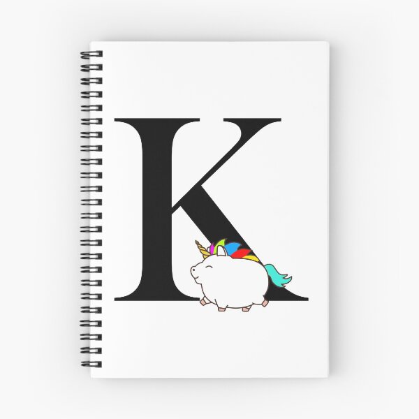 Item preview, Unicorn Letter K Monogram designed and sold by csaron92.