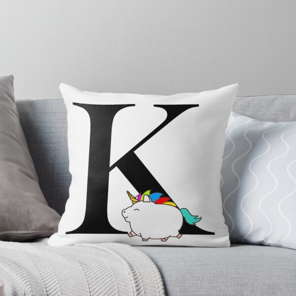 Item preview, Unicorn Letter K Monogram designed and sold by csaron92.