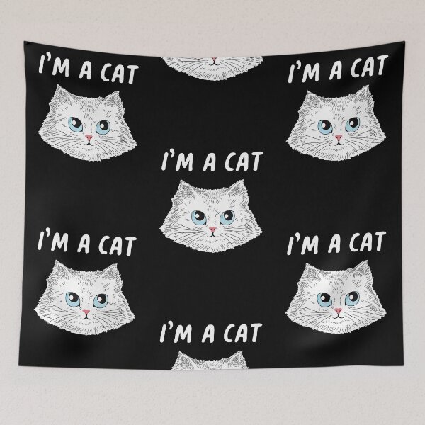 Item preview, I'm A Cat  designed and sold by SuperrSunday.