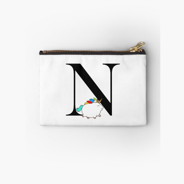 Item preview, Unicorn Letter N Monogram designed and sold by csaron92.