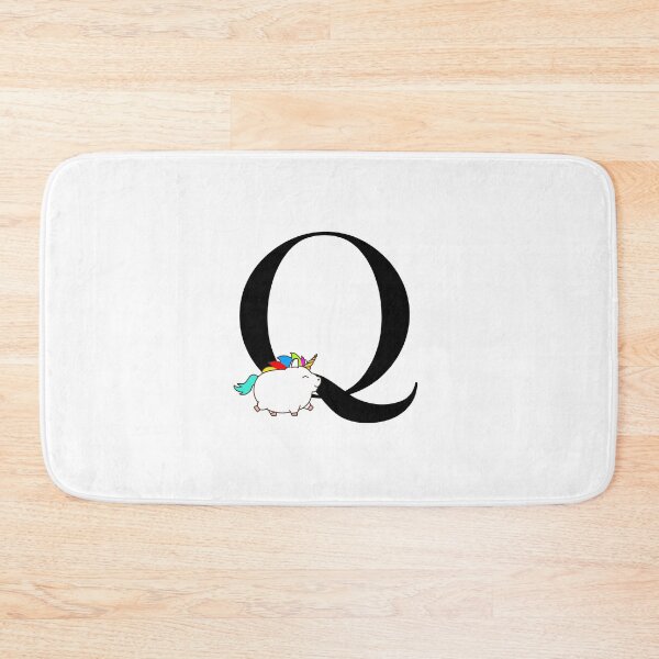 Item preview, Unicorn Letter Q Monogram designed and sold by csaron92.