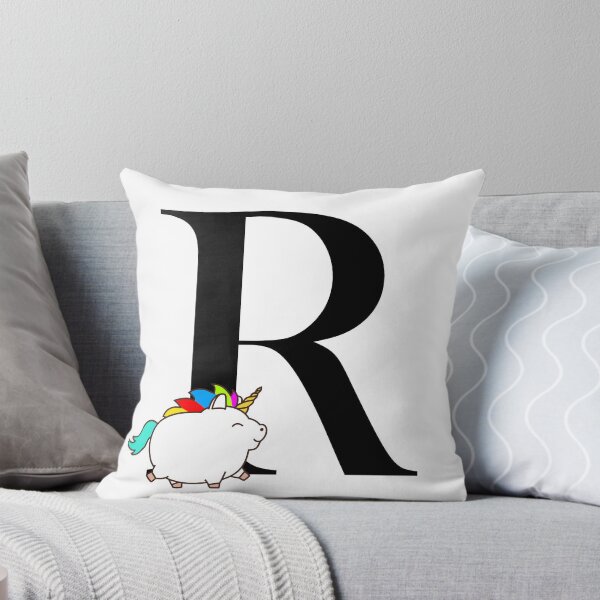 Item preview, Unicorn Letter R Monogram designed and sold by csaron92.