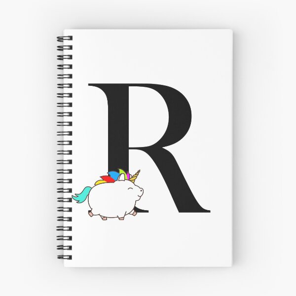 Item preview, Unicorn Letter R Monogram designed and sold by csaron92.