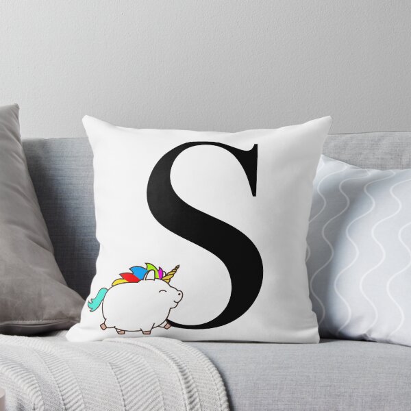 Item preview, Unicorn Letter S Monogram designed and sold by csaron92.
