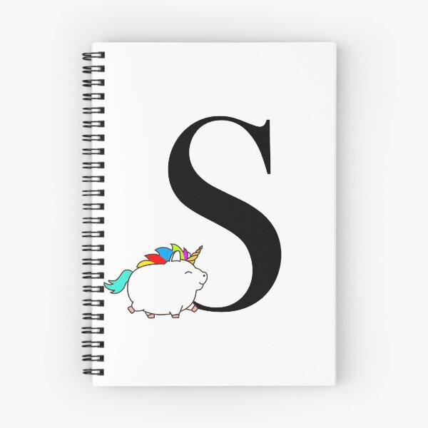 Item preview, Unicorn Letter S Monogram designed and sold by csaron92.