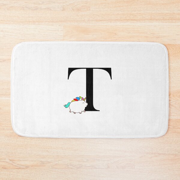 Item preview, Unicorn Letter T Monogram designed and sold by csaron92.